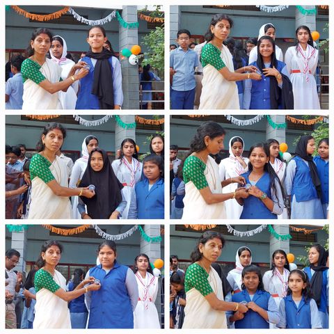 Badging ceremony of Class leaders @Republic Day