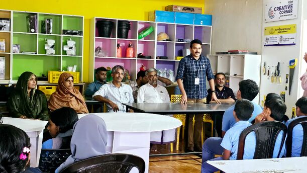 ക്രിയേറ്റീവ് കോർണർ ഉദ്ഘാടനം