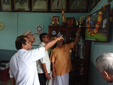 6 Close circuit cameras are set up in the school campus to ensure the safety of the students and the institution. The Cameras were installed as per the instruction of the School Protection Group. NCC, SPC , former students and the staff contributed.