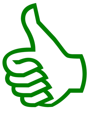 Symbol thumbs upzel.svg