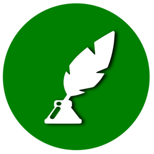 Poem Round Icon.svg