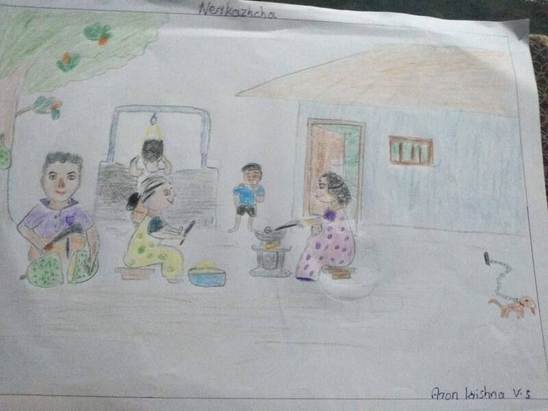 പ്രമാണം:Nerkazhcha Pencil Drawing 02.jpg