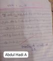 Abdul Hadi A