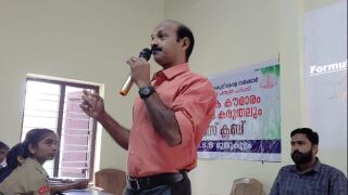 Speaker Shri.Rajeev Kandalloor, M.A, B.Ed. Certified Life skills trainer