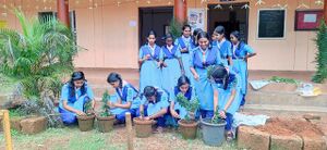 Scout and Guide planted trees on behalf of World Environment Day