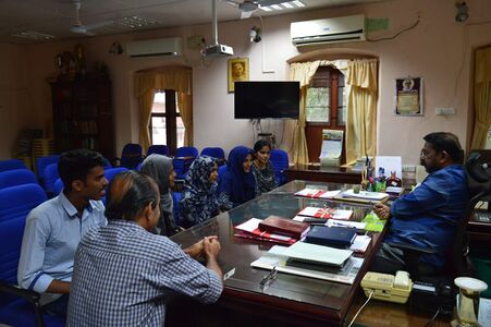 ആസ്പയർ വിദ്യാർത്ഥികൾ ഡി.പി .ഐ നോടൊപ്പം