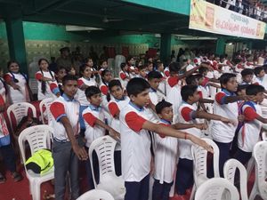 The students of TDHS participated in the Vimukthi Campaign of Excise Department
