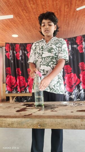 science expiriment conducted in the school.