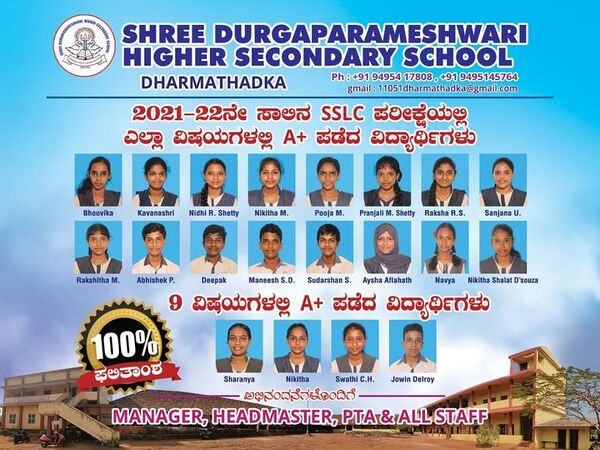 SSLC RESULT 2022