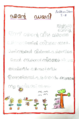 ഒന്നാം ക്ലാസിലെ കുട്ടികളുടെ കുഞ്ഞ് എഴുത്തുകൾ എന്ന പേജിലേക്കുള്ള സൃഷ്ടികൾ ചേർക്കപ്പെടുന്നു