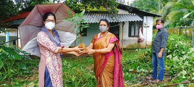 ഓർമ്മമരം ജൂൺ 5 ഹെഡ്മിസ്ട്രസ് ശ്രീമതി സലിൻ പാല