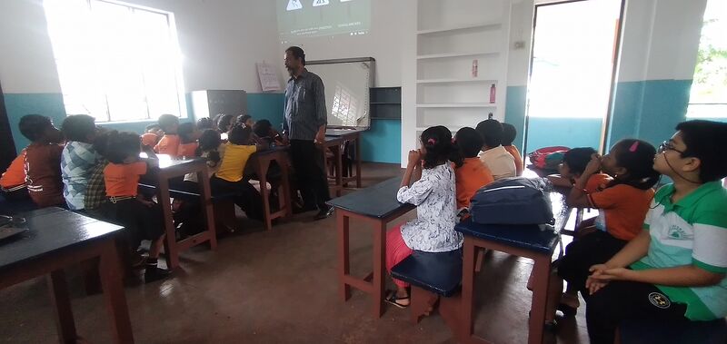 പ്രമാണം:Road Awareness Class.jpg