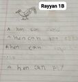 MUHAMMED RAYYAN KK 1B