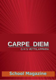CARPE DIEM ---- ജി.എച്ച്.എസ്. വെറ്റിലപ്പാറ