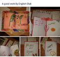 Greeting Card Making Competition conducted by English Club