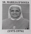 SR.MARILLA D’SOUZA (1975-1976)
