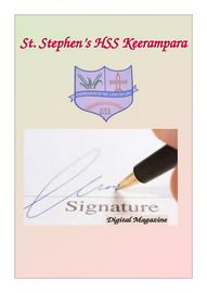 ’’’Signature'’’ -- സെന്റ്.സറ്റീഫൻസ് എച്ച്.എസ്.എസ് കീരംപാറ