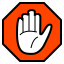 പ്രമാണം:Stop hand icon.svg