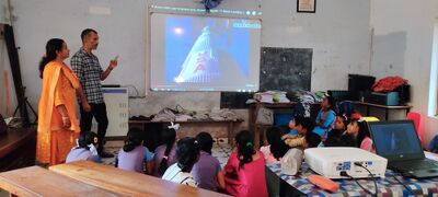 ചാന്ദ്രദിന വീഡിയോ പ്രദർശനം - 2025