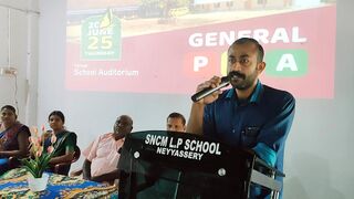 PTA meeting 2024 Arun Jose