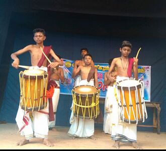 കലോൽസവ കാഴ്ചകൾ ചെണ്ടമേളം