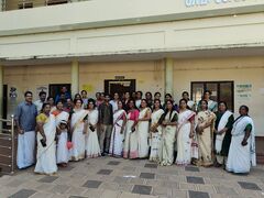 GGHSS Attingal staff onam