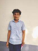 Arjun Krishna , 3rd prize