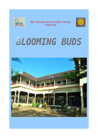 BLOOMING BUDS ---- എസ്.എം.വി. എച്ച്.എസ്.എസ്. പൂഞ്ഞാർ