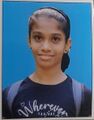 Kerala state junior inter district badminton championships 2021 held at Regional sports centre Ernakulam - Devika Anoop (junior )