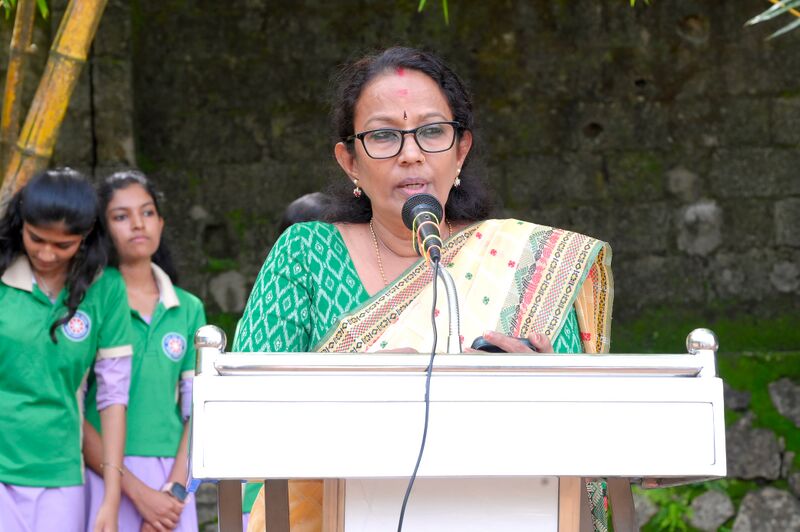 പ്രമാണം:Environmental day principal speech .jpg
