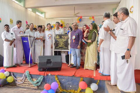 വർണക്കൂടാരം തറക്കല്ലിടൽ കർമ്മം