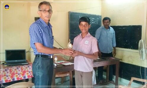 ADHITHYA EH 1st prize in Maths Paper Presentation