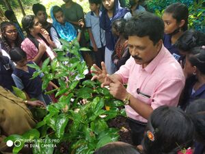 സസ്യങ്ങളിലെ വിവിധ പ്രത്യംല്പാദന രീതികളെകുറിച്ച് ഡോ. ഹുസൈൻ ക്ലാസ്