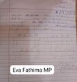 Eva Fathima M P