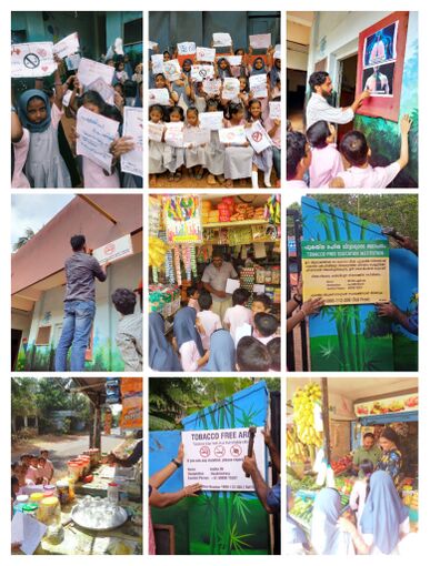 പുകയില വിരുദ്ധ പ്രവർത്തനങ്ങൾ സംഘടിപ്പിച്ചു