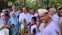 ഐ യു ഹൈസ്കൂളിലെ കാർഷിക ക്ലബ്ബ്.