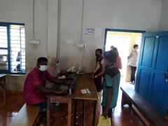 Covid vaccination camp for students conducted on 20.01.2022