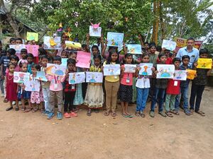 earth day posters created by students