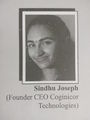 Sindu Joseph (Founder CEO Coginicor Technologies, PhD in Artificial Intelligence)
