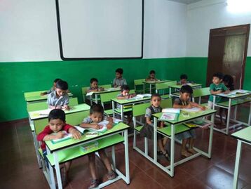 Hi-tech classrooms of KG SECTION