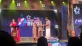 SMT. ELIZABETH RAJU (PLAYBACK SINGER) RECEIVING THE AWARD DURING THE AWARD CEREMONY CONDUCTED BY GOODNESS TELEVISION IN JULY 2022