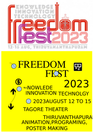 FREEDOM FEST POSTER 2023 FROM HS CHETTIKULANGARA.svg