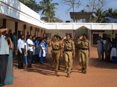 Flag salute by our NCC Cadets on Republic Day