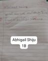 ABHIGAIL SHIJU,1B