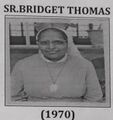 SR.BRIDGET THOMAS (1970)