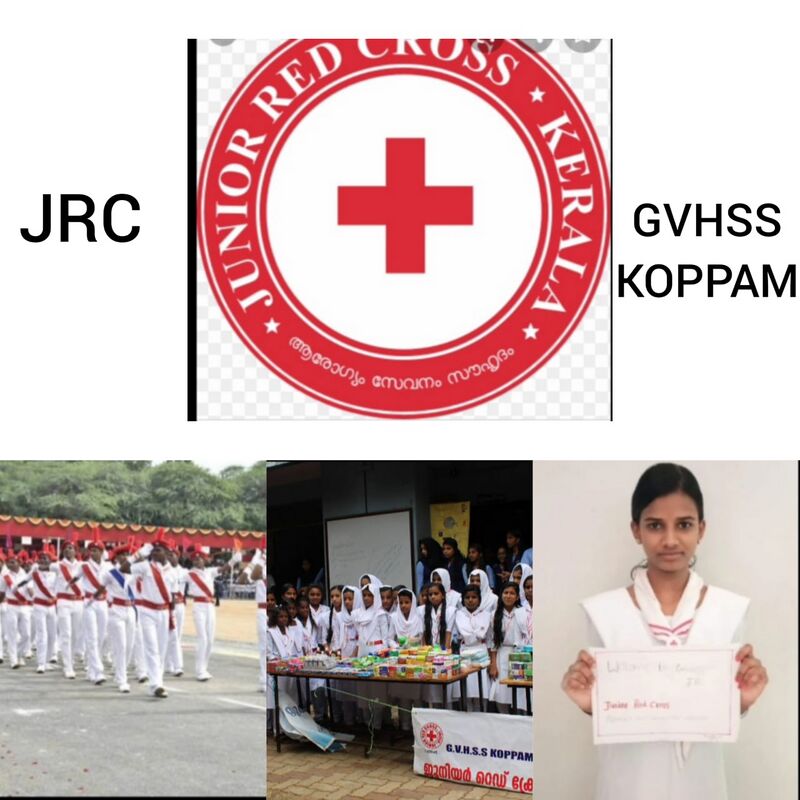 Junior Red Cross poster, illustrating cadet uniform | British Red Cross