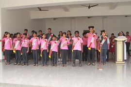 സത്യപ്രതിജ്ഞ പറയുന്ന ക്ലാസ് ലീഡർമാർ