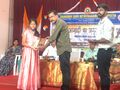 Anushree of 7th C won First place in UP section English Elocution.