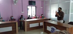 Ummer master giving Instructon to the staff.jpg