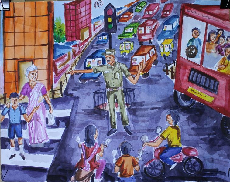 പ്രമാണം:Water colour krishna 2018state.JPG